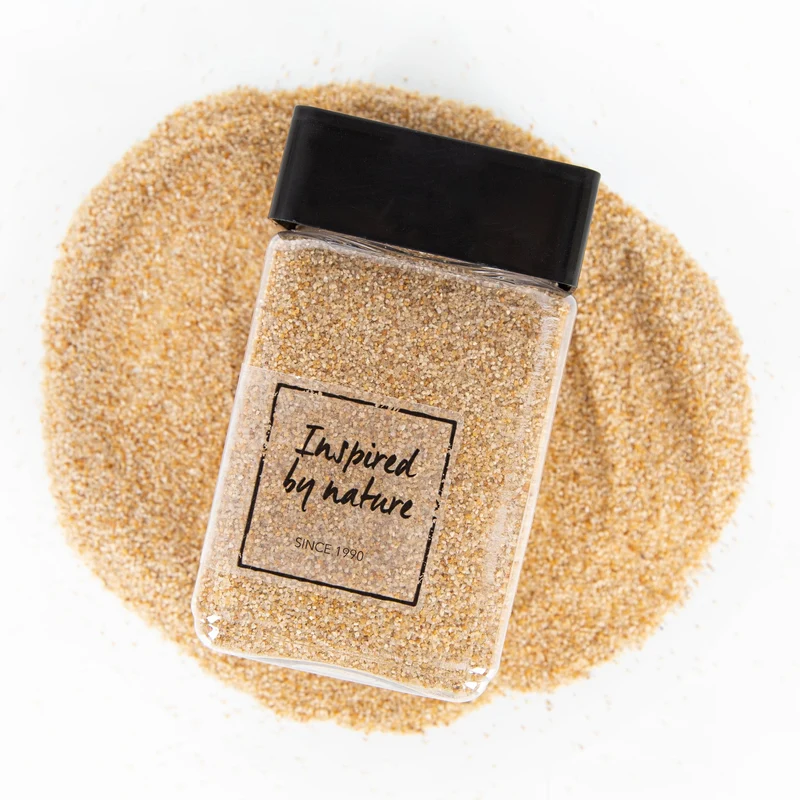 600 gr Dekosand Creme beige grobkörnig 0,5 mm Granulat