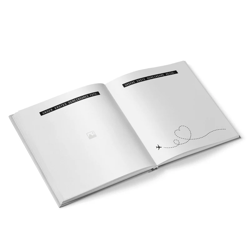 Pärchenbuch zum Ausfüllen für sie & ihn Partner Geschenk 15 x 15 cm