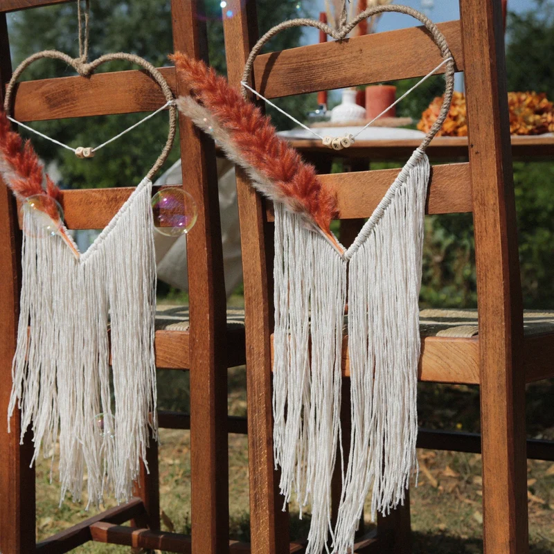 großes Herz Dekokranz 38 cm Türkranz Metall Jute