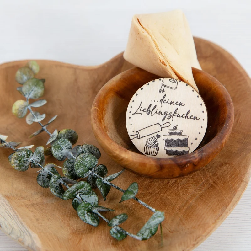 24 Gutscheine Set Erlebnisgutschein Holztaler Ø 4cm Geschenk