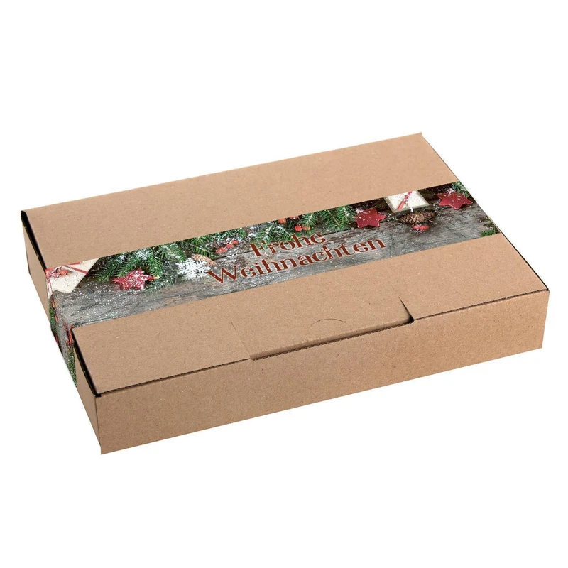 Großes Weihnachtsaufkleber SET - 40 bunte XXL Aufkleber in 5 x 42 cm - verschiedene Designs