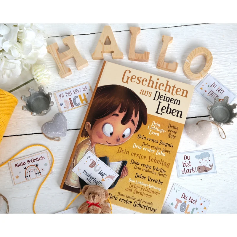 6 gepunktete Stoffherzen rosa beige grau mit Schnur - Herzanhänger