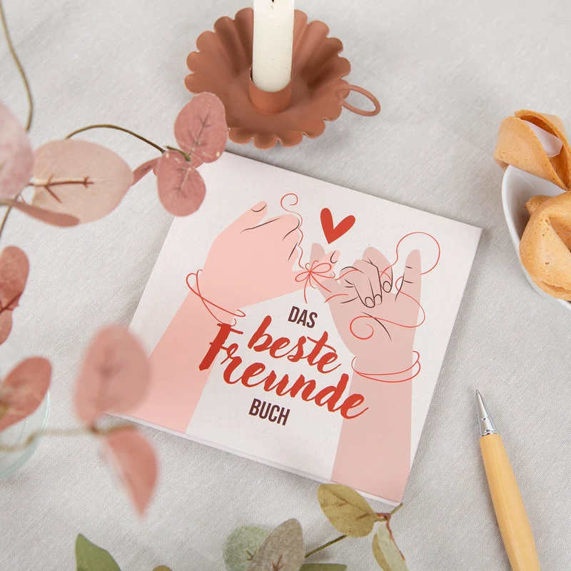 Beste Freundin Geschenk Buch zum Ausfüllen Freundebuch für Erwachsene