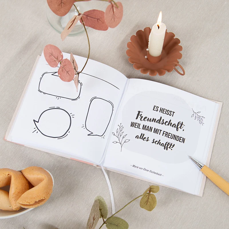 Beste Freundin Geschenk Buch zum Ausfüllen Freundebuch für Erwachsene