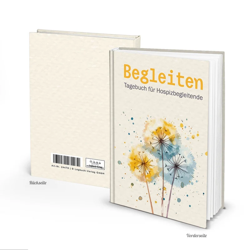 Hospiztagebuch zum Ausfüllen - Reflexionstagebuch für Hospizbegleiter DIN A5